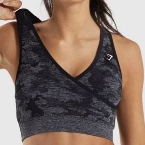 Gymshark Sports Bra Black Size Small